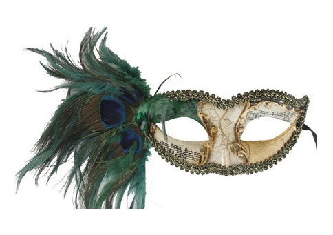 Peacock Feather Mask Peacock Feather Mask
