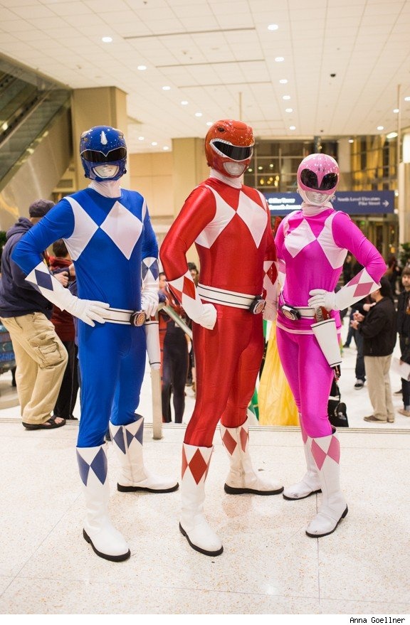 People Wearing Power Rangers Costumes People Wearing Power Rangers Costumes