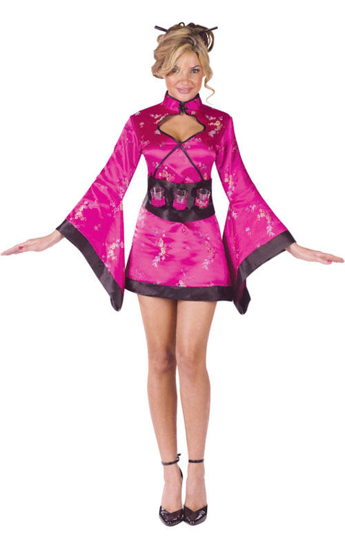 Pink Geisha Costume Pink Geisha Costume