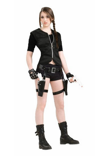 Sexy Black Tomb Raider Costume Sexy Black Tomb Raider Costume