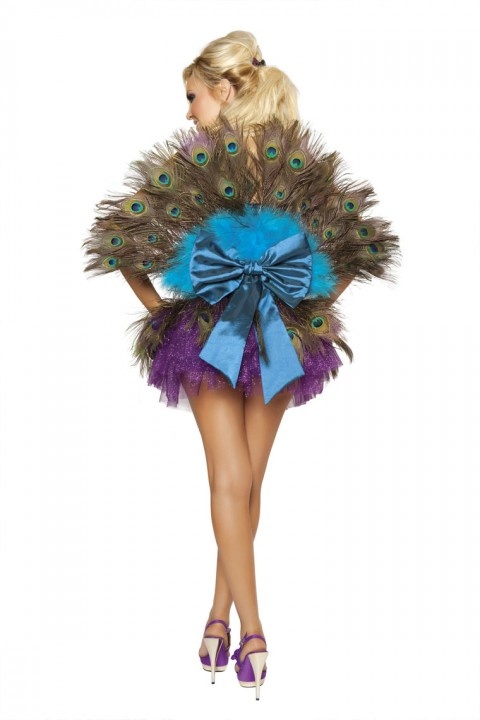 Sexy Peacock Costume With A Tail Sexy Peacock Costume With A Tail