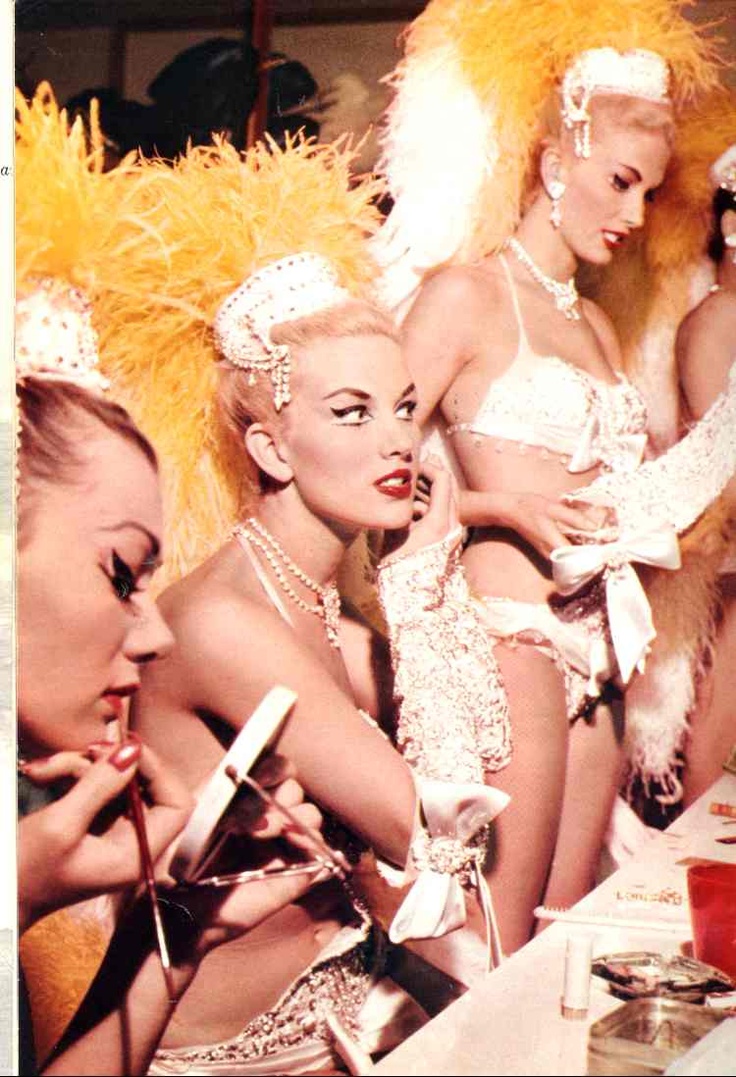 Showgirls Getting Ready Showgirls Getting Ready