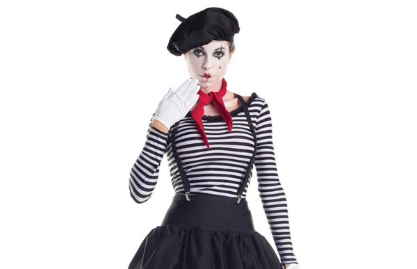 sexy mime costume