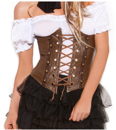 A Corset For A Steampunk Costume