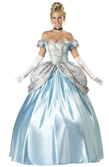 A Beautiful Cinderella Costume For Women A Beautiful Cinderella Costume For Women
