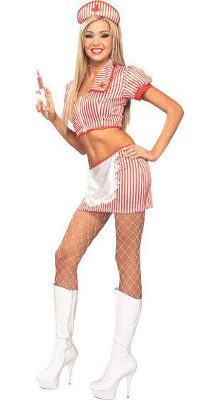 A Candy Striper Costume For Women