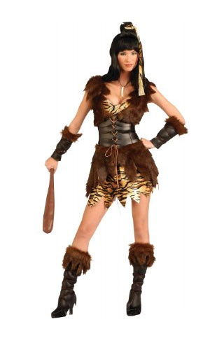 A Cavewoman Costume