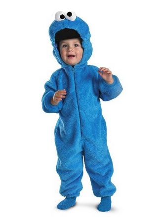A Cookie Monster Costume For Toddlers