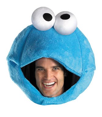 A Cookie Monster Headpiece