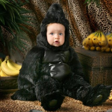 A Gorilla Costume For Toddlers