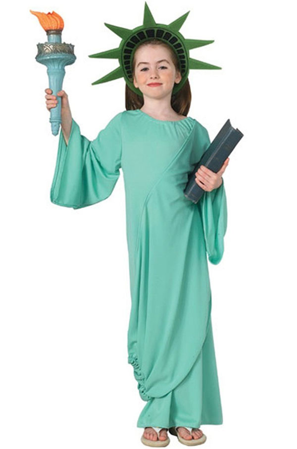 A Statue Of Liberty Costume For Children