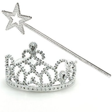 A Tiara And Wand For A Cinderella Costume A Tiara And Wand For A Cinderella Costume