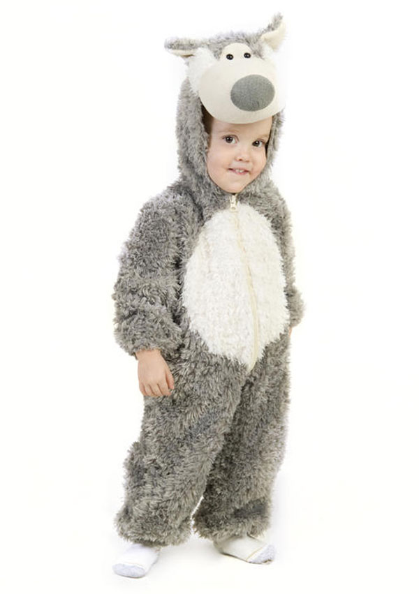 A Wolf Costume For Children