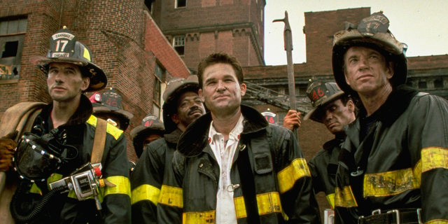 Kurt Russel In The Movie Backdraft