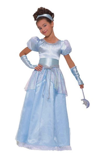 Light Blue Cinderella Costume For Kids Light Blue Cinderella Costume For Kids