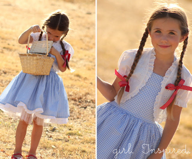 A DIY Dorothy Costume