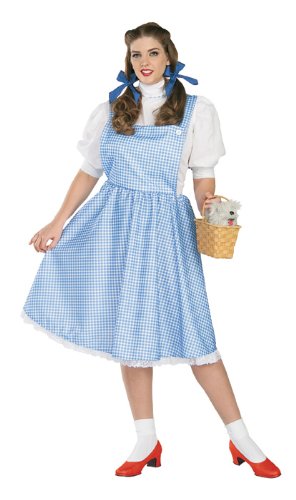 A Dorothy Costume With A Knee Length Skirt For Women