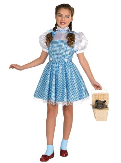 A Sequined Dorothy Costume