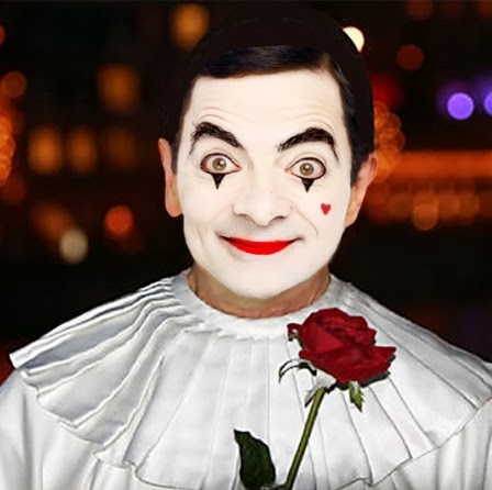 Mr Bean In A Mime Costume