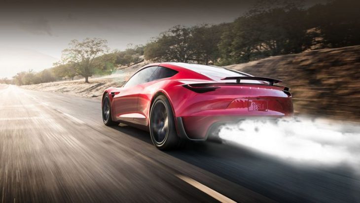 Tesla Roadster получит реактивный двигатель и будет разгоняться за 1.1 сек