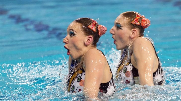 A Splashing Funny Collection of 25 Synchronized Swimming Photos