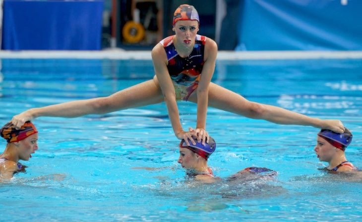 A Splashing Funny Collection of 25 Synchronized Swimming Photos